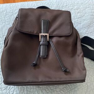 Coach Mercer Mini Backpack Dark Brown